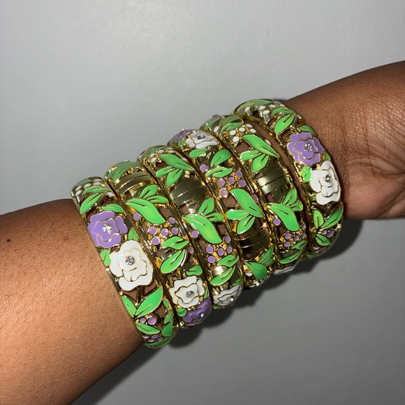 Flower Bangles , Please Read - Picture 7 of 10